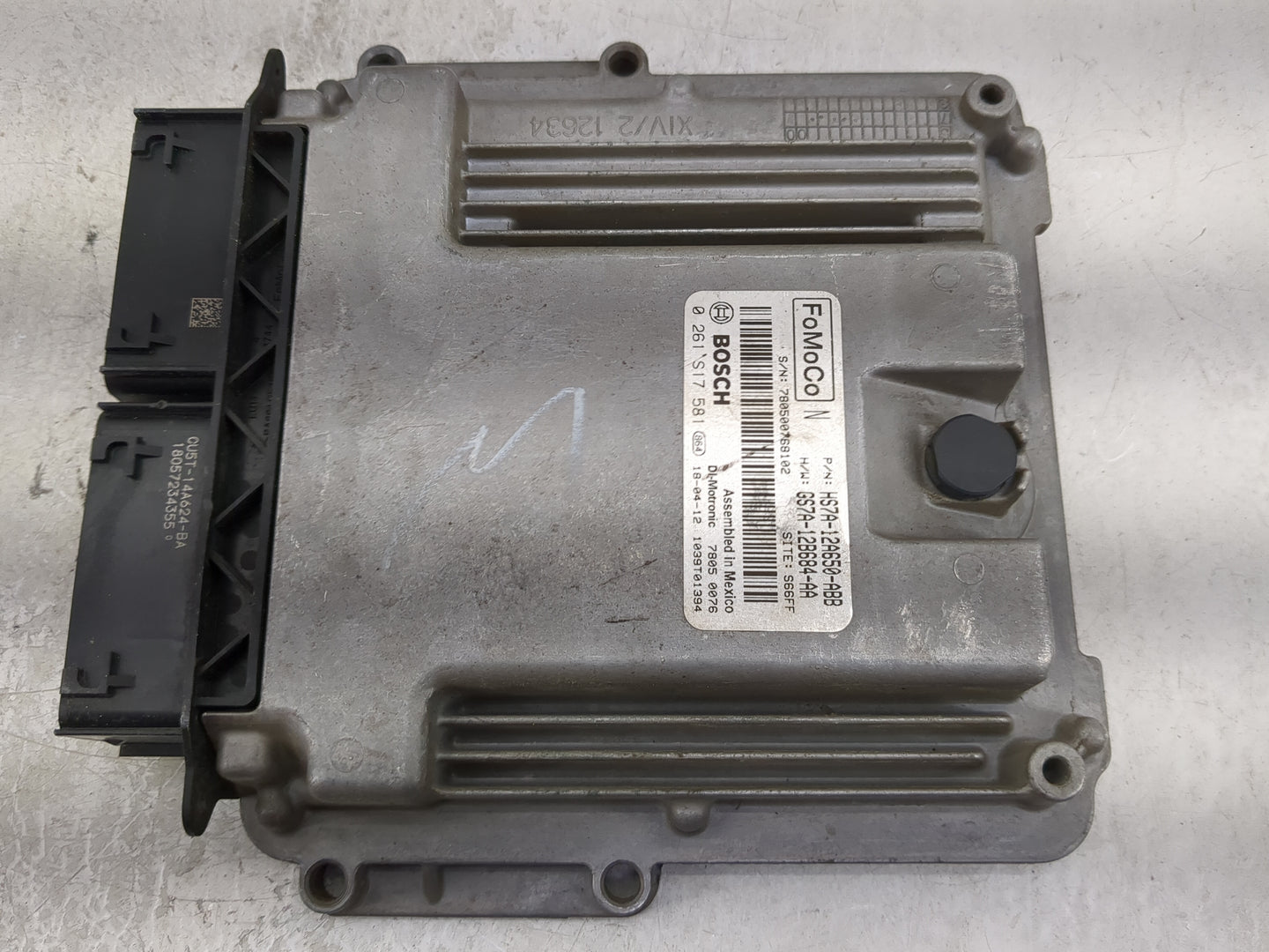 2017-2019 Ford Fusion PCM Engine Control Computer ECU ECM PCU OEM P/N:GS7A-12B684-AA HS7A-12A650-ABB Fits Fits 2017 2018 201