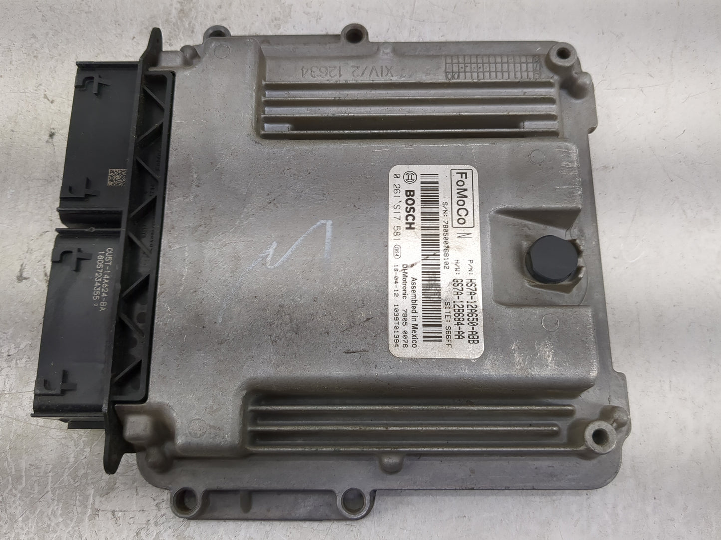2017-2019 Ford Fusion PCM Engine Control Computer ECU ECM PCU OEM P/N:GS7A-12B684-AA HS7A-12A650-ABB Fits Fits 2017 2018 201