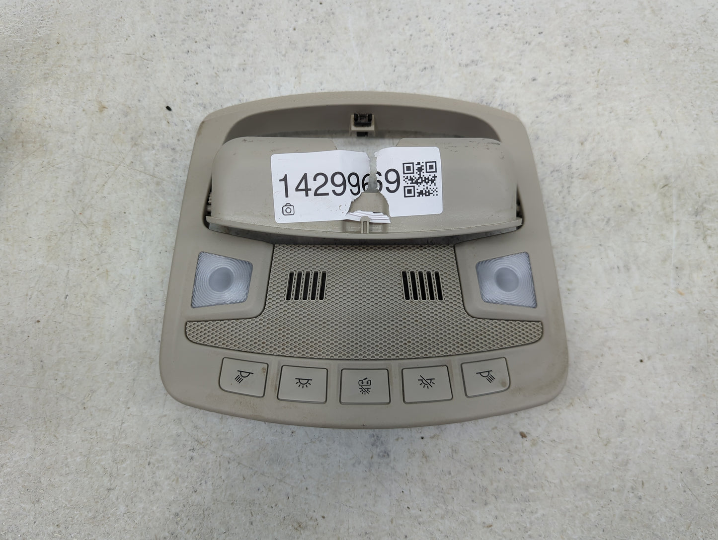 2018 Ford Fusion Overhead Roof Console - Oemusedautoparts1.com