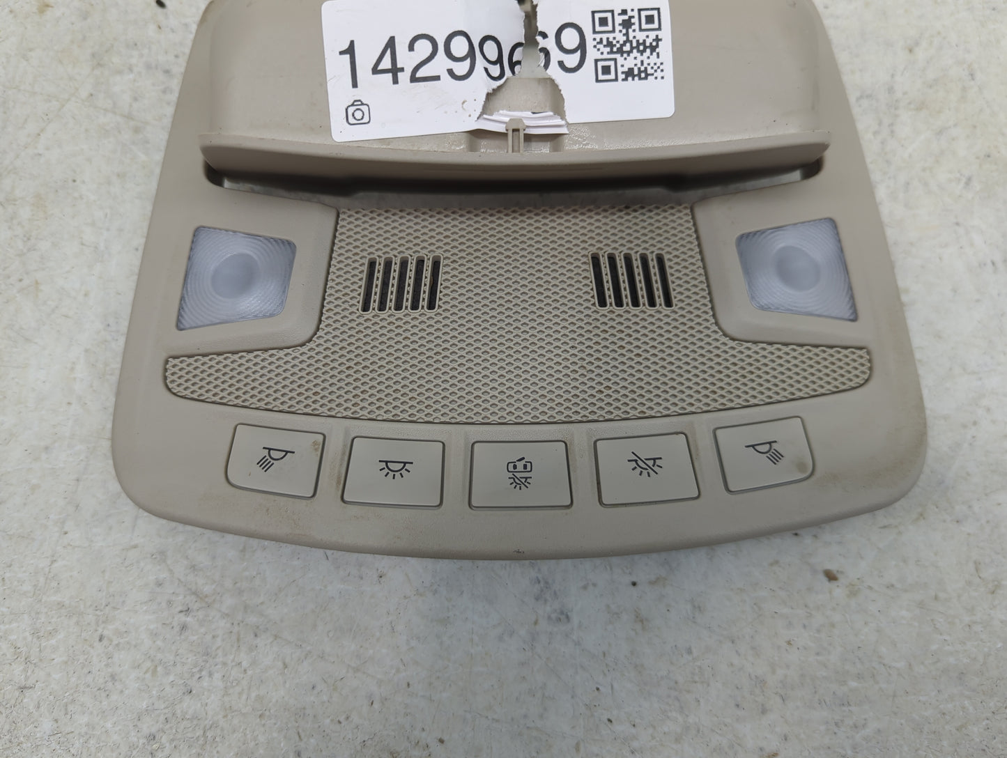2018 Ford Fusion Overhead Roof Console - Oemusedautoparts1.com