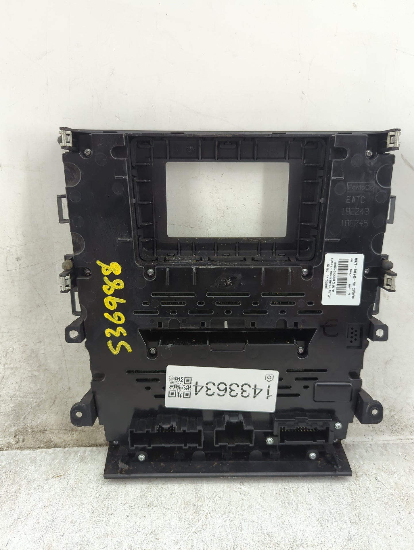 2017-2020 Ford Fusion Radio AM FM Cd Player Receiver Replacement P/N:HS7T-18E243-NC HS7T-18E245-NC Fits Fits 2017 2018 2019 