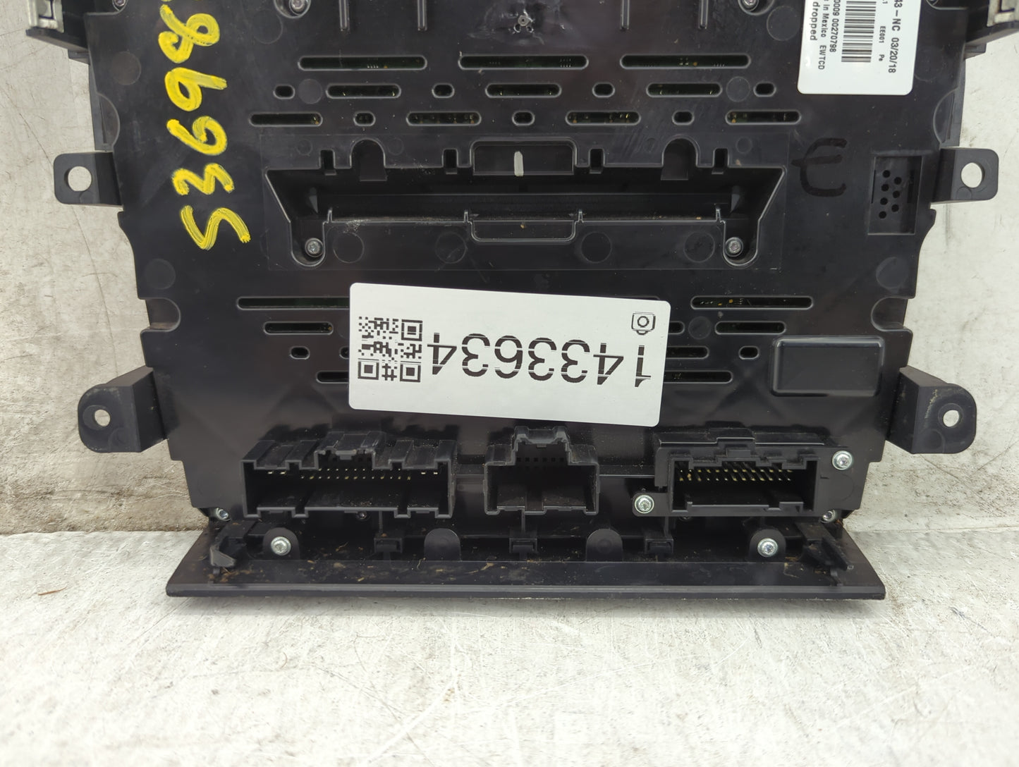 2017-2020 Ford Fusion Radio AM FM Cd Player Receiver Replacement P/N:HS7T-18E243-NC HS7T-18E245-NC Fits Fits 2017 2018 2019 