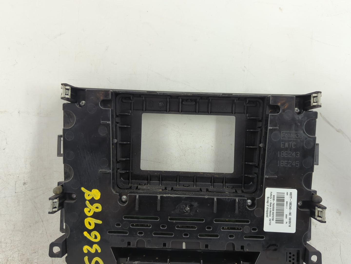 2017-2020 Ford Fusion Radio AM FM Cd Player Receiver Replacement P/N:HS7T-18E243-NC HS7T-18E245-NC Fits Fits 2017 2018 2019 
