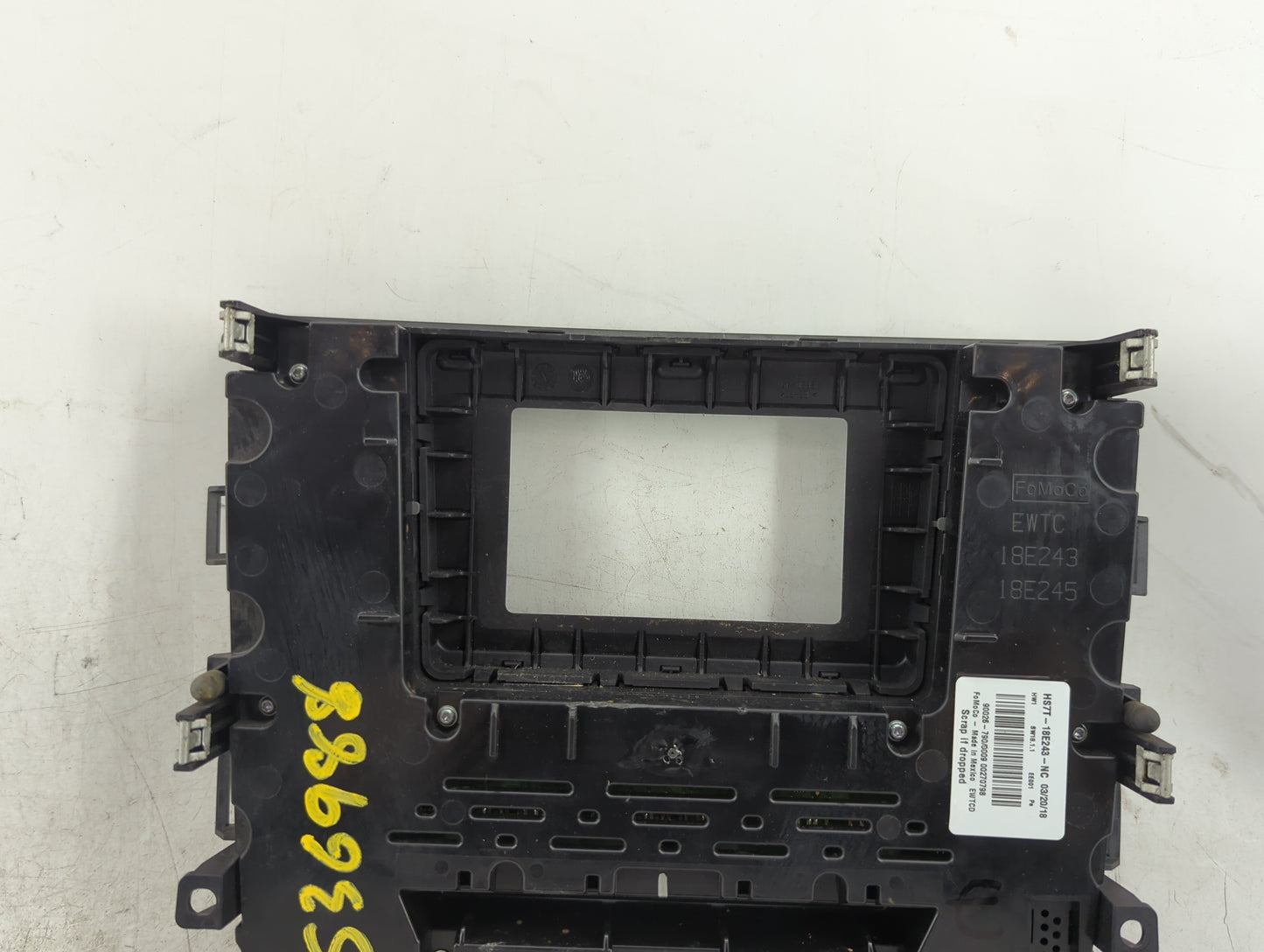 2017-2020 Ford Fusion Radio AM FM Cd Player Receiver Replacement P/N:HS7T-18E243-NC HS7T-18E245-NC Fits Fits 2017 2018 2019 