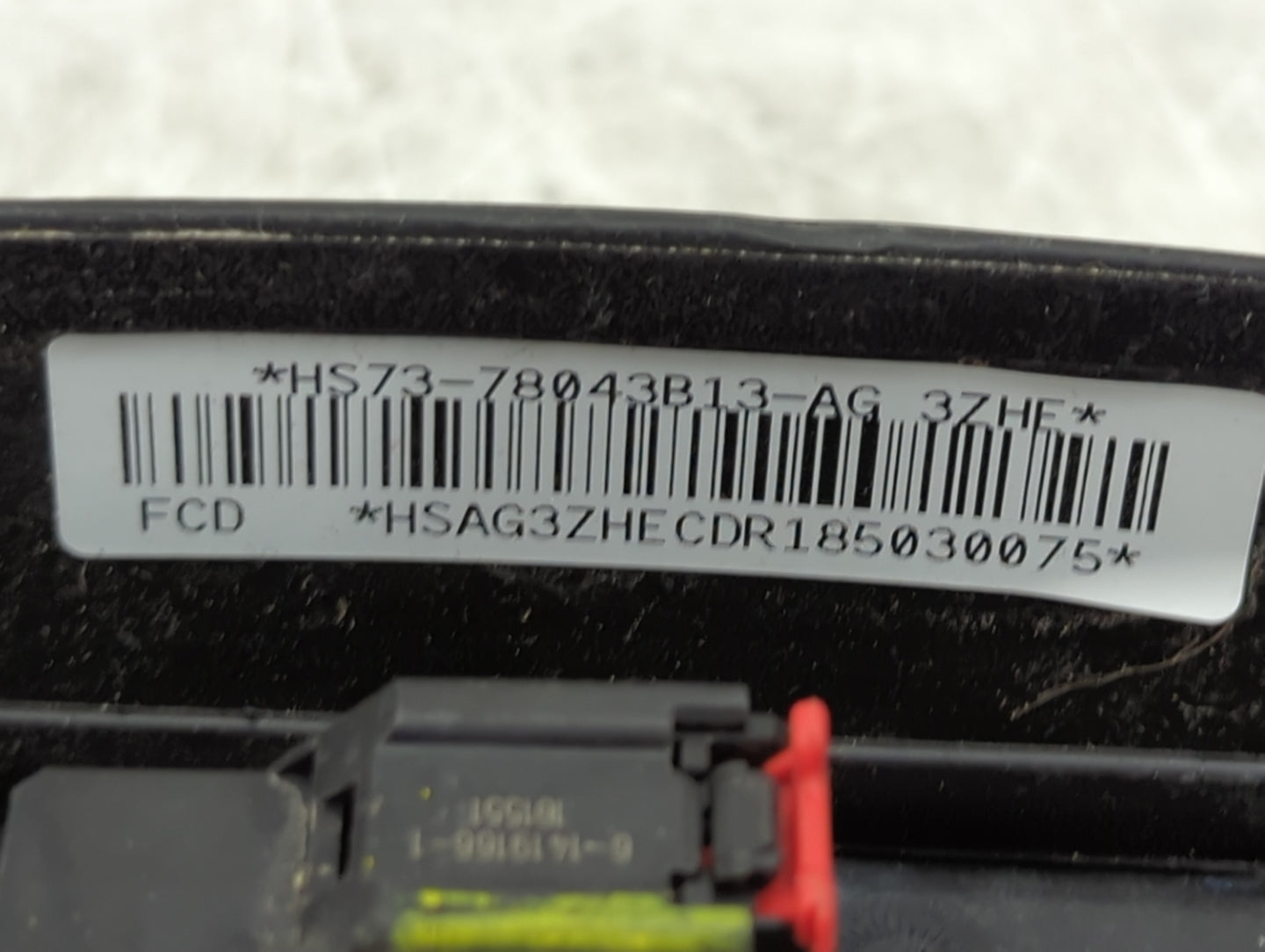 2018 Ford Fusion Air Bag Driver Left Steering Wheel Mounted P/N:HS73-78043B13-AG Fits OEM Used Auto Parts - Oemusedautoparts