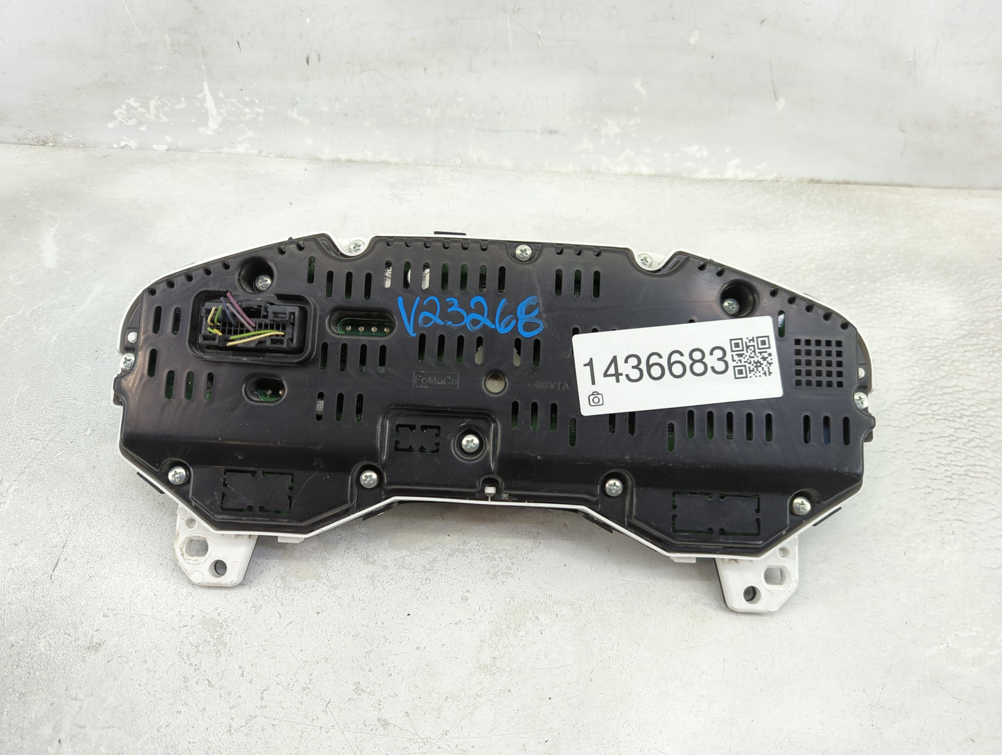 2018 Ford Fusion Instrument Cluster Speedometer Gauges P/N:JS7T-10849-GA Fits OEM Used Auto Parts - Oemusedautoparts1.com