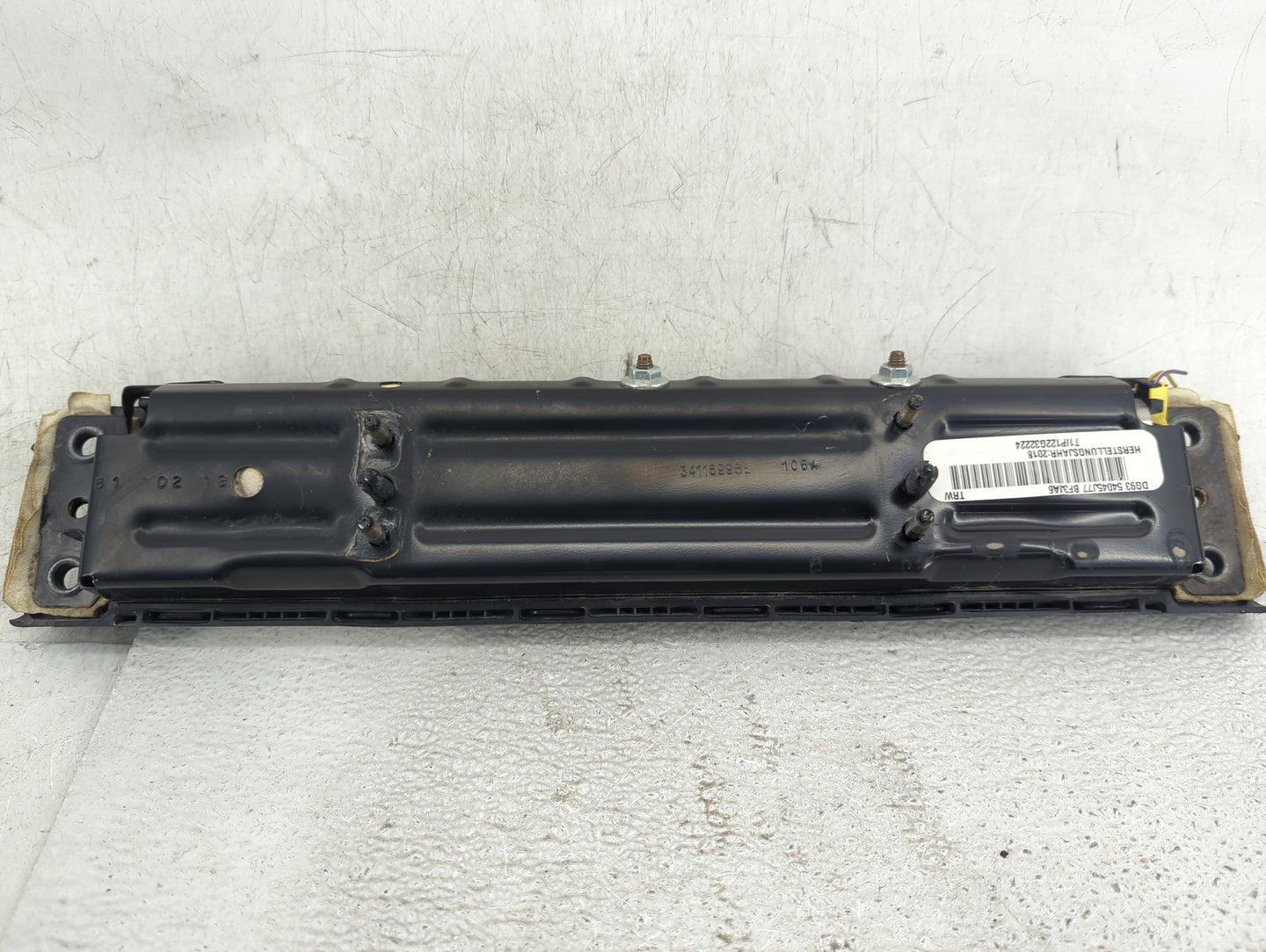 2017-2019 Ford Fusion Air Bag Passenger Right Dashboard OEM P/N:DG93 54045J77 BF3JA6 Fits Fits 2015 2016 2017 2018 2019 OEM 