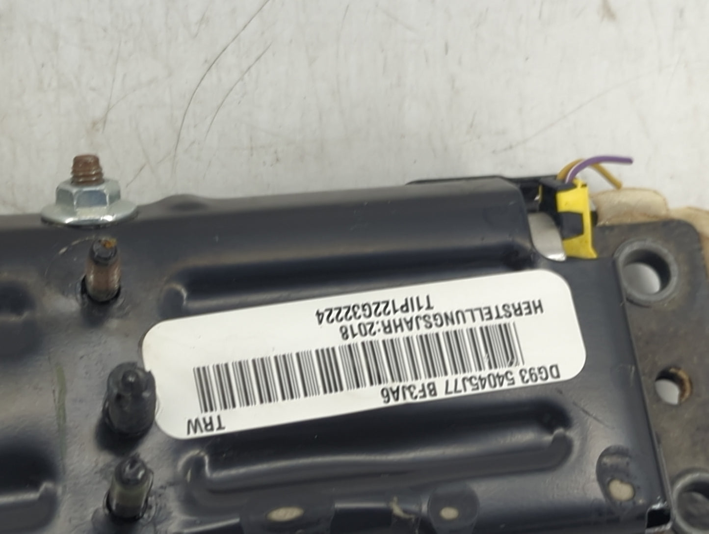 2017-2019 Ford Fusion Air Bag Passenger Right Dashboard OEM P/N:DG93 54045J77 BF3JA6 Fits Fits 2015 2016 2017 2018 2019 OEM 