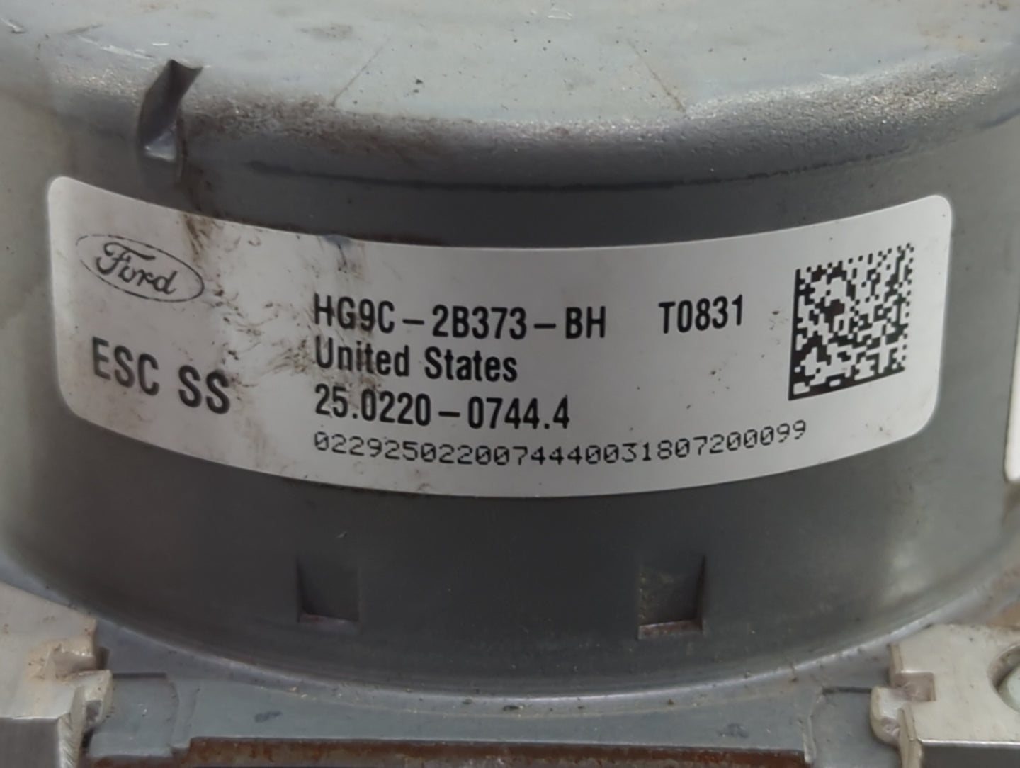 2017-2018 Ford Fusion ABS Pump Control Module Replacement P/N:HG9C-2B373-BH Fits Fits 2017 2018 OEM Used Auto Parts - Oemuse