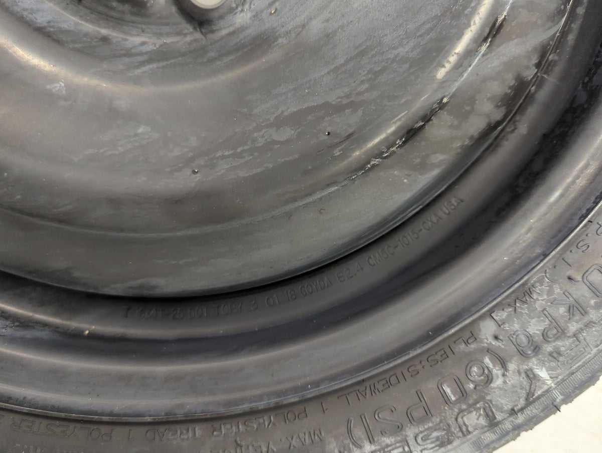 2013-2020 Ford Fusion Spare Donut Tire Wheel Rim Oem 1462026 - Oemusedautoparts1.com