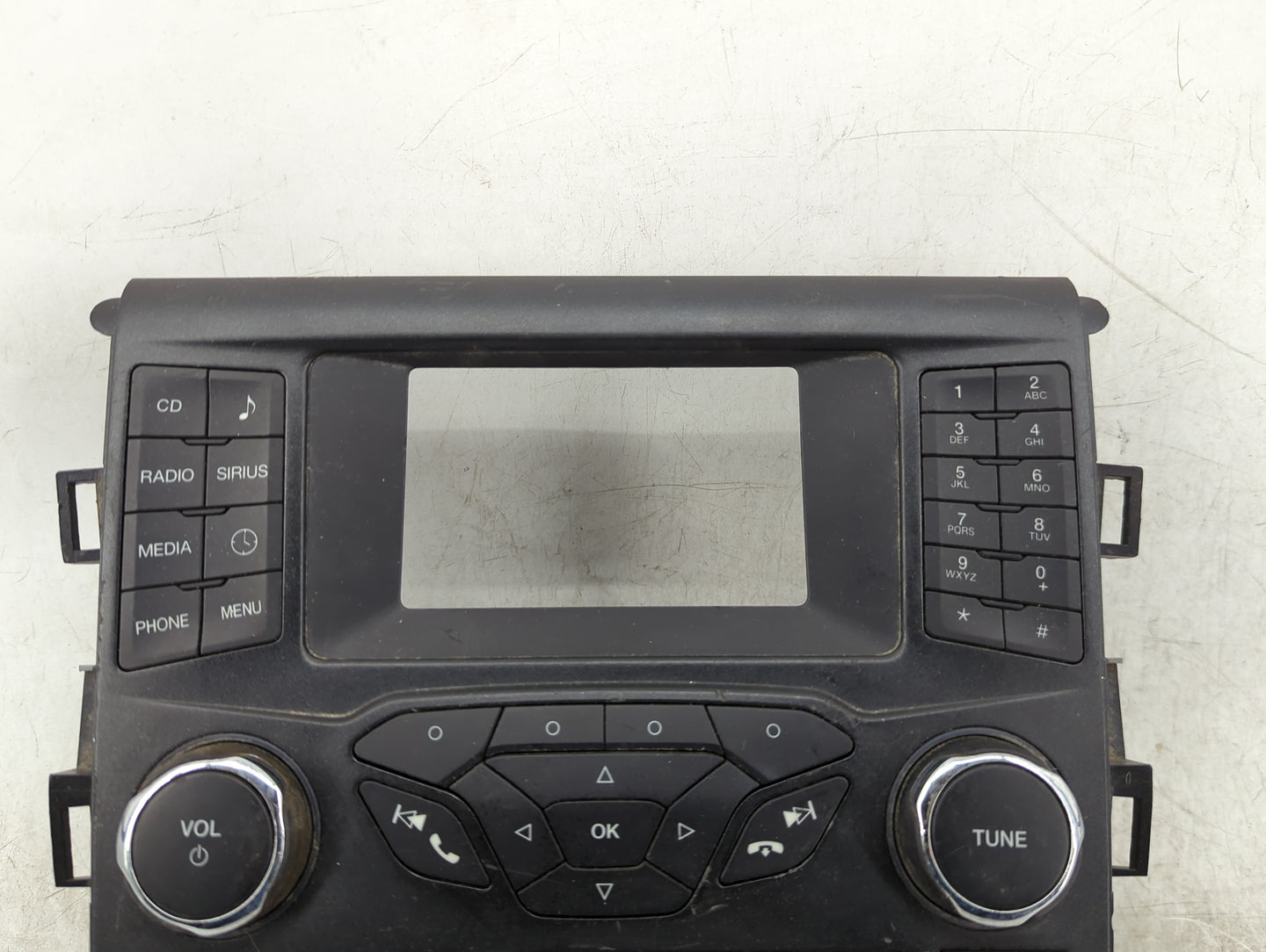 2017-2018 Ford Fusion Radio AM FM Cd Player Receiver Replacement P/N:HS7T-18E243-PA Fits Fits 2017 2018 OEM Used Auto Parts 