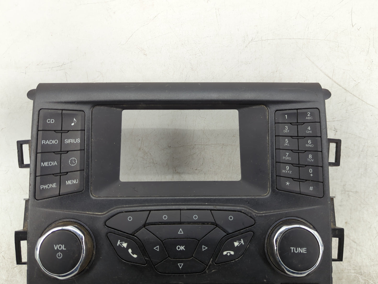 2017-2018 Ford Fusion Radio AM FM Cd Player Receiver Replacement P/N:HS7T-18E243-PA Fits Fits 2017 2018 OEM Used Auto Parts 