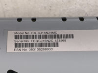 2018 Ford Fusion Radio AM FM Cd Player Receiver Replacement P/N:CQ-CJ16N24MC FCQCJ16N2C Fits OEM Used Auto Parts - Oemusedau