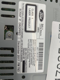 2017-2020 Ford Fusion Radio AM FM Cd Player Receiver Replacement P/N:HS7T-19C107-ZD CQ-JFN24MC Fits Fits 2017 2018 2019 2020
