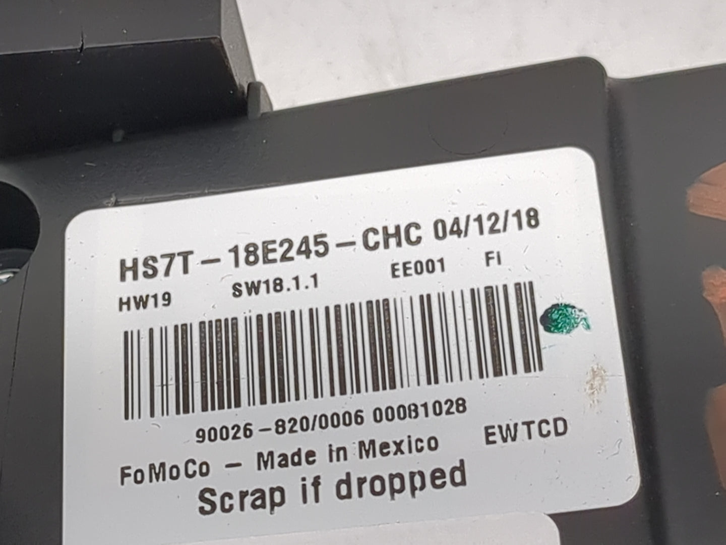 2017-2020 Ford Fusion Radio Control Panel 1481629 - Oemusedautoparts1.com