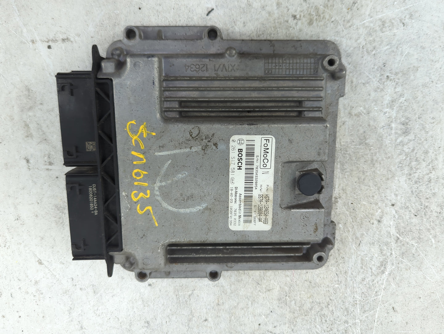 2017-2019 Ford Fusion PCM Engine Control Computer ECU ECM PCU OEM P/N:HS7A-12A650-ABB GS7A-12B684-AA Fits Fits 2017 2018 201