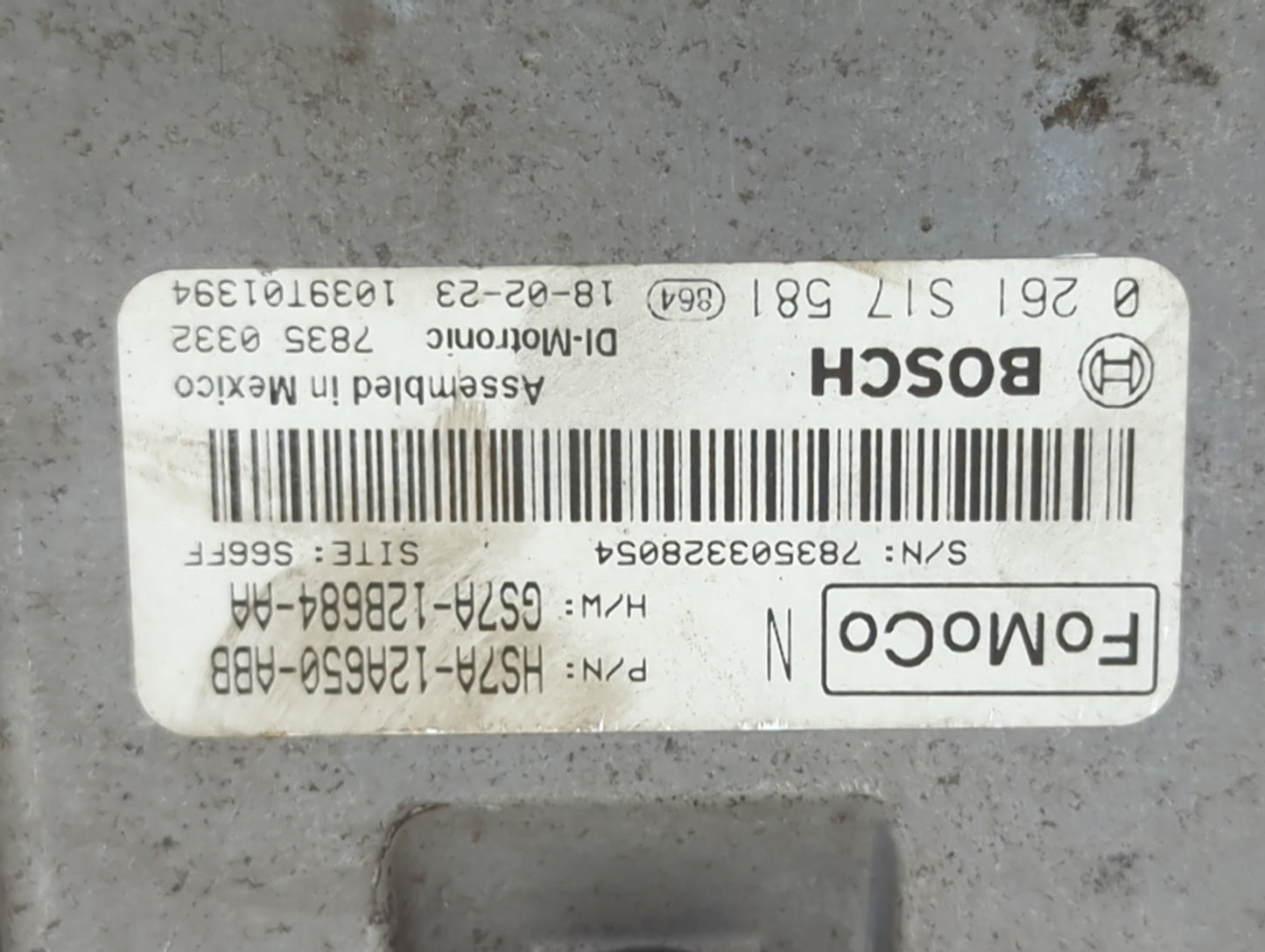 2017-2019 Ford Fusion PCM Engine Control Computer ECU ECM PCU OEM P/N:HS7A-12A650-ABB GS7A-12B684-AA Fits Fits 2017 2018 201