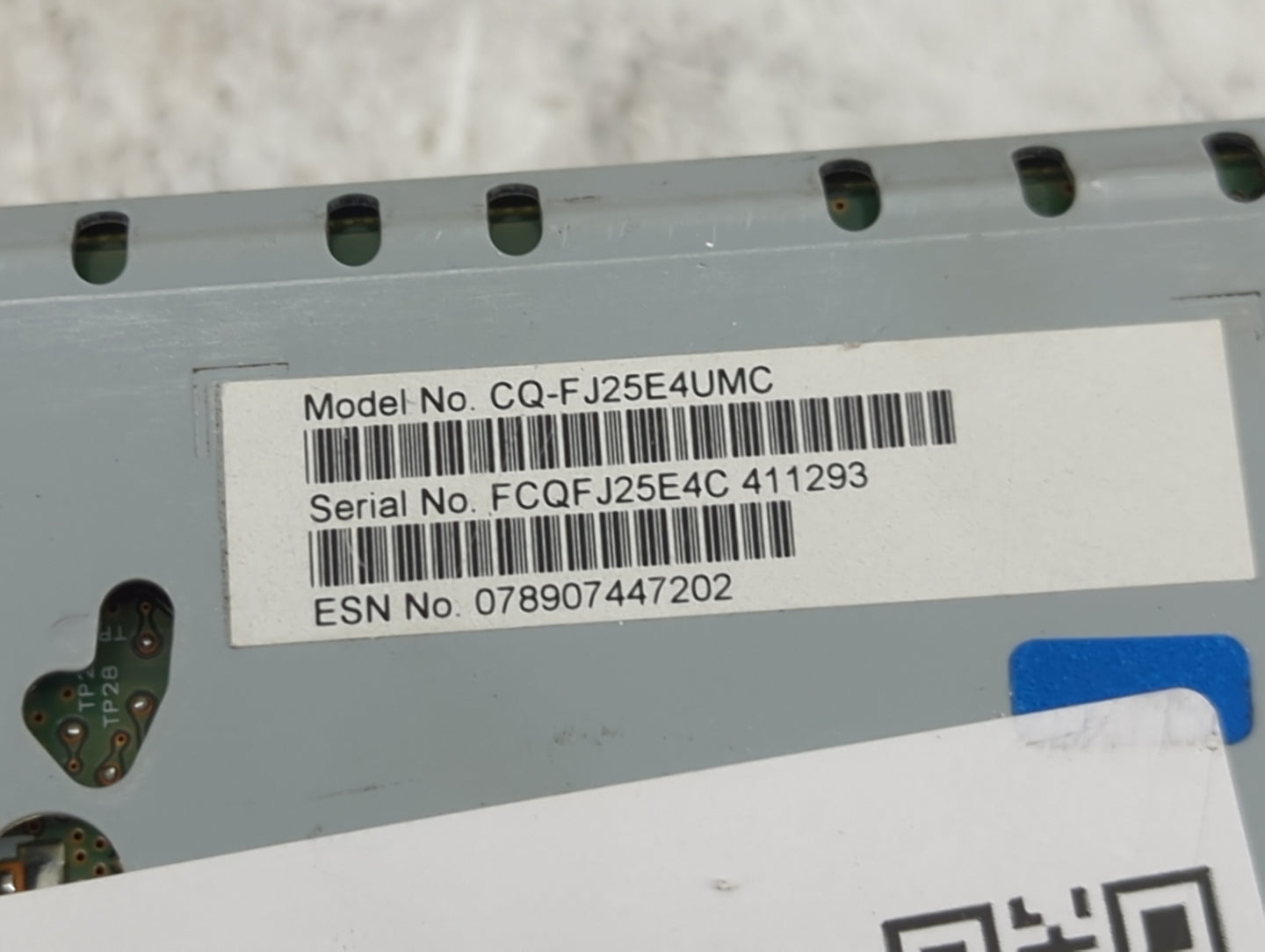 2016-2020 Ford Fusion Radio AM FM Cd Player Receiver Replacement P/N:CQ-FJ25E4UMC FCQFJ25E4C411293 Fits OEM Used Auto Parts 