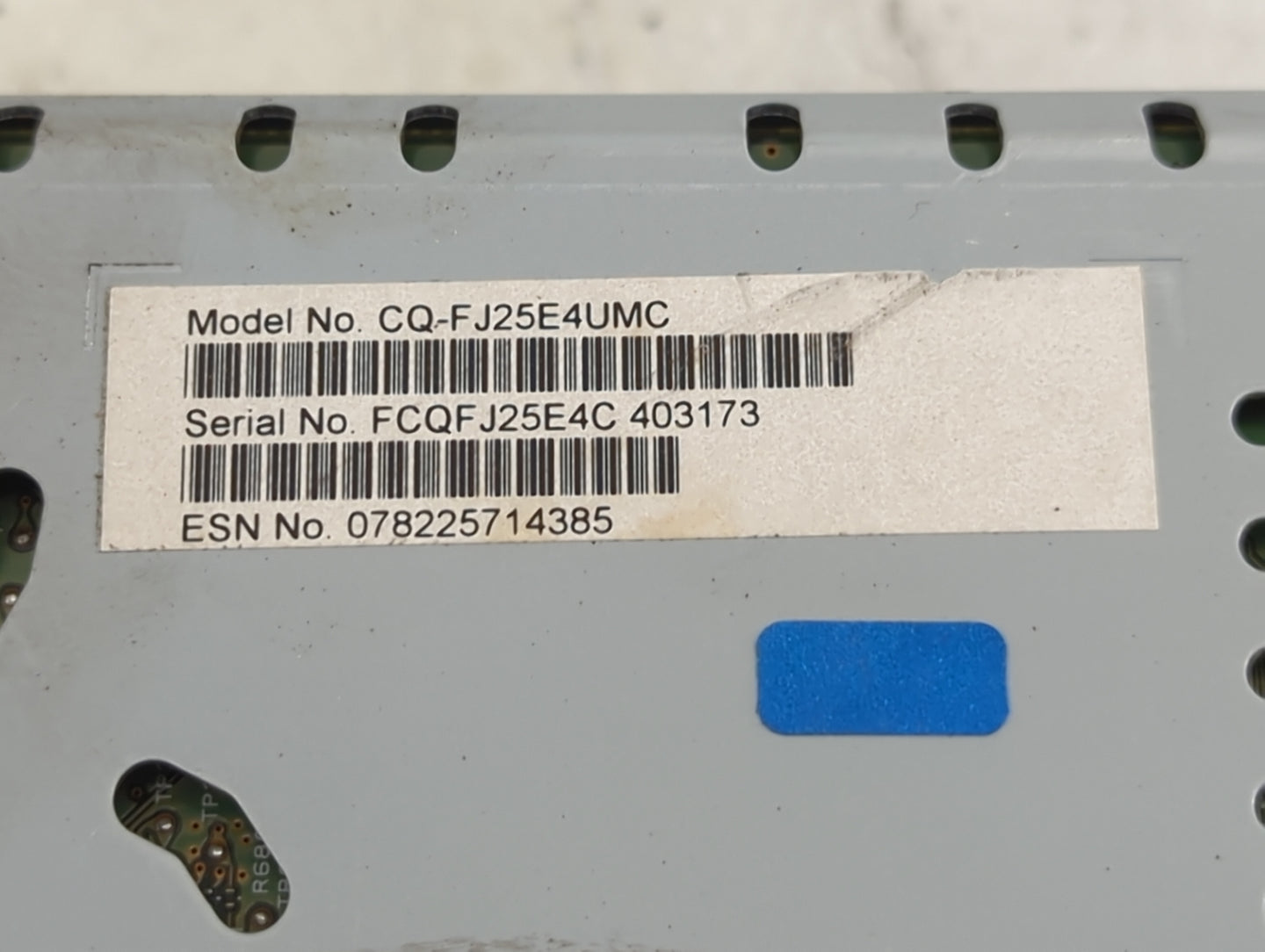 2017-2020 Ford Fusion Radio AM FM Cd Player Receiver Replacement P/N:CQ-FJ25E4UMC Fits Fits 2017 2018 2019 2020 OEM Used Aut