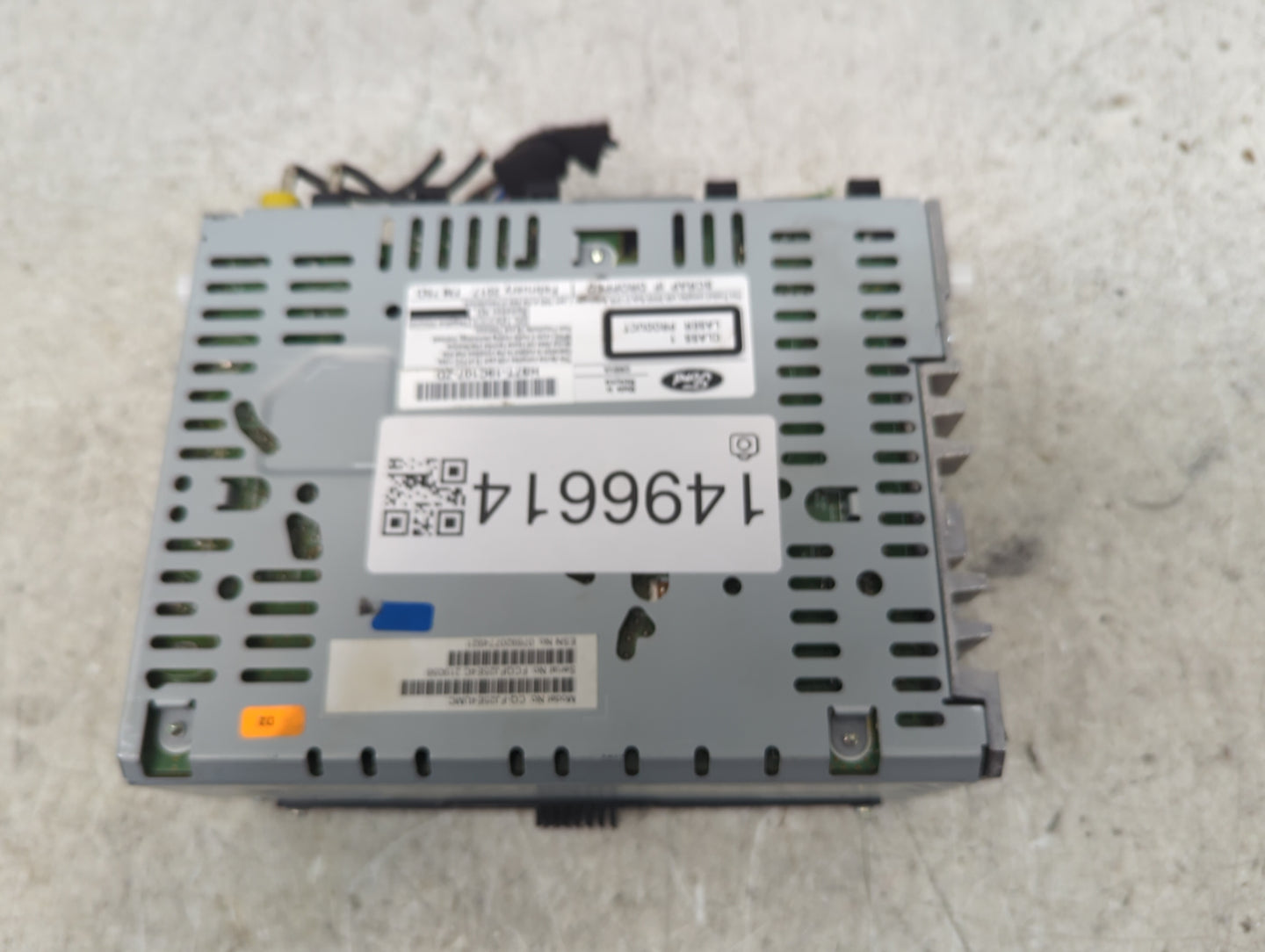 2017-2020 Ford Fusion Radio AM FM Cd Player Receiver Replacement P/N:HS7T-19C107-ZD Fits Fits 2017 2018 2019 2020 OEM Used A