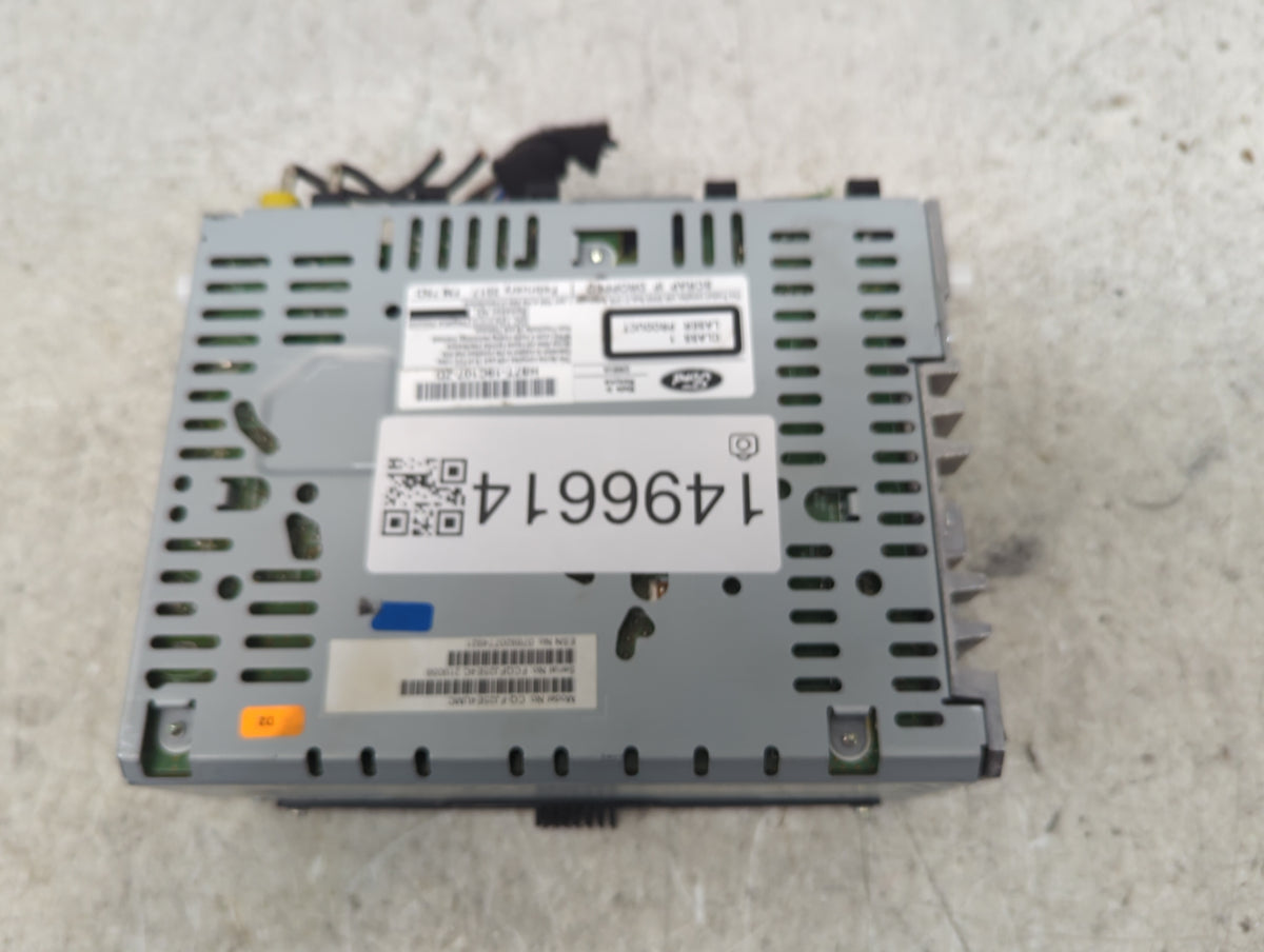 2017-2020 Ford Fusion Radio AM FM Cd Player Receiver Replacement P/N:HS7T-19C107-ZD Fits Fits 2017 2018 2019 2020 OEM Used A