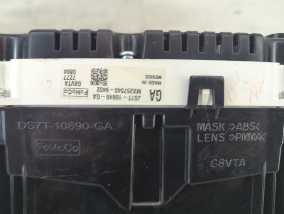 2018 Ford Fusion Instrument Cluster Speedometer Gauges P/N:JS7T-10849-GA DS7T-10890-GA, MX25T540-9402 Miles: Fits OEM Used A