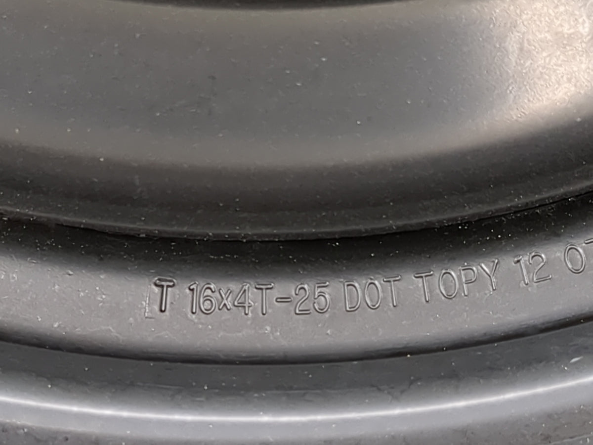 2013-2020 Ford Fusion Spare Donut Tire Wheel Rim Oem 1517409 - Oemusedautoparts1.com