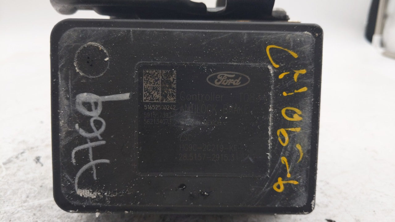 2017-2018 Ford Fusion ABS Pump Control Module Replacement P/N:HG9C-2B373-AH HG9C-2B373-CF, HG9C-2C219-MF Fits Fits 2017 2018