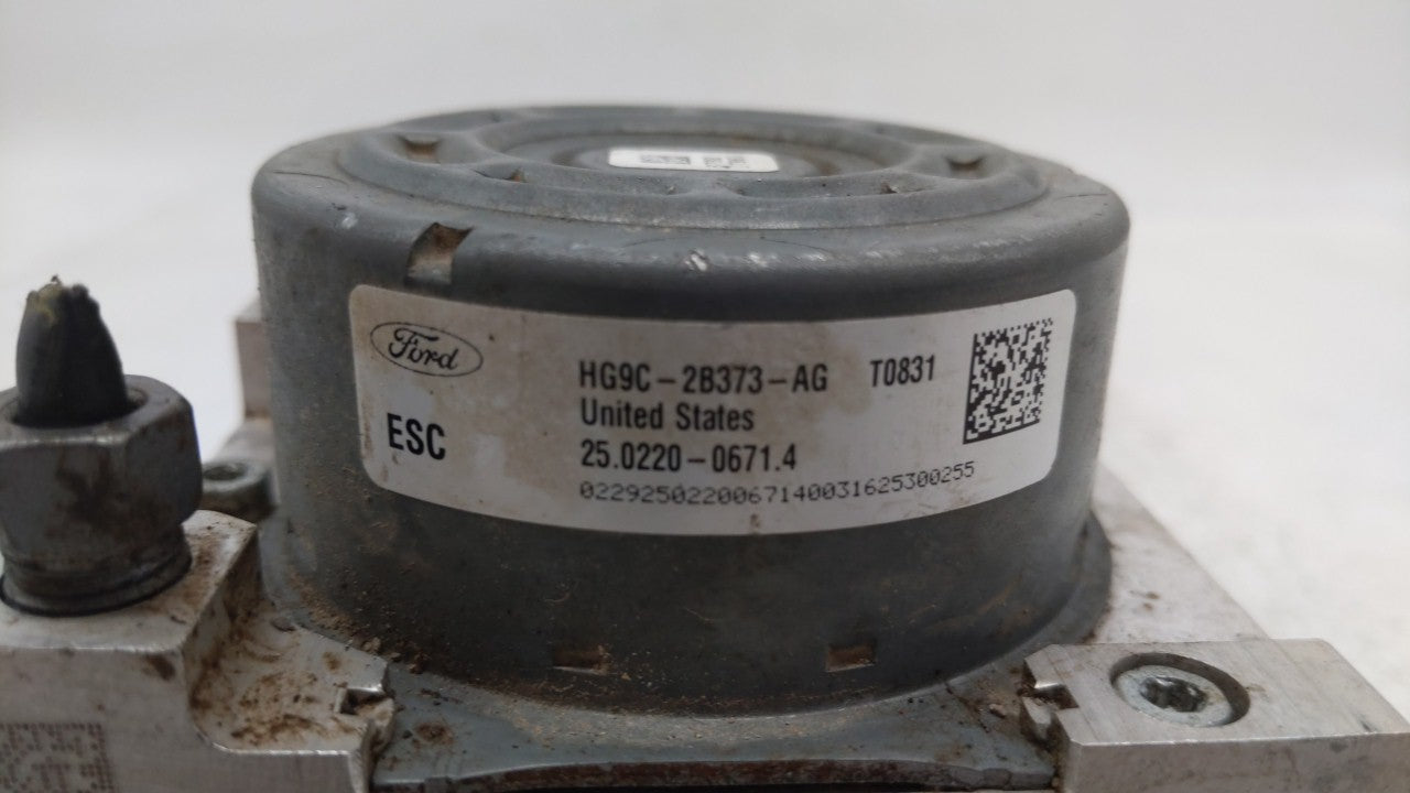 2017-2018 Ford Fusion ABS Pump Control Module Replacement P/N:HG9C-2B373-AH HG9C-2B373-CF, HG9C-2C219-MF Fits Fits 2017 2018