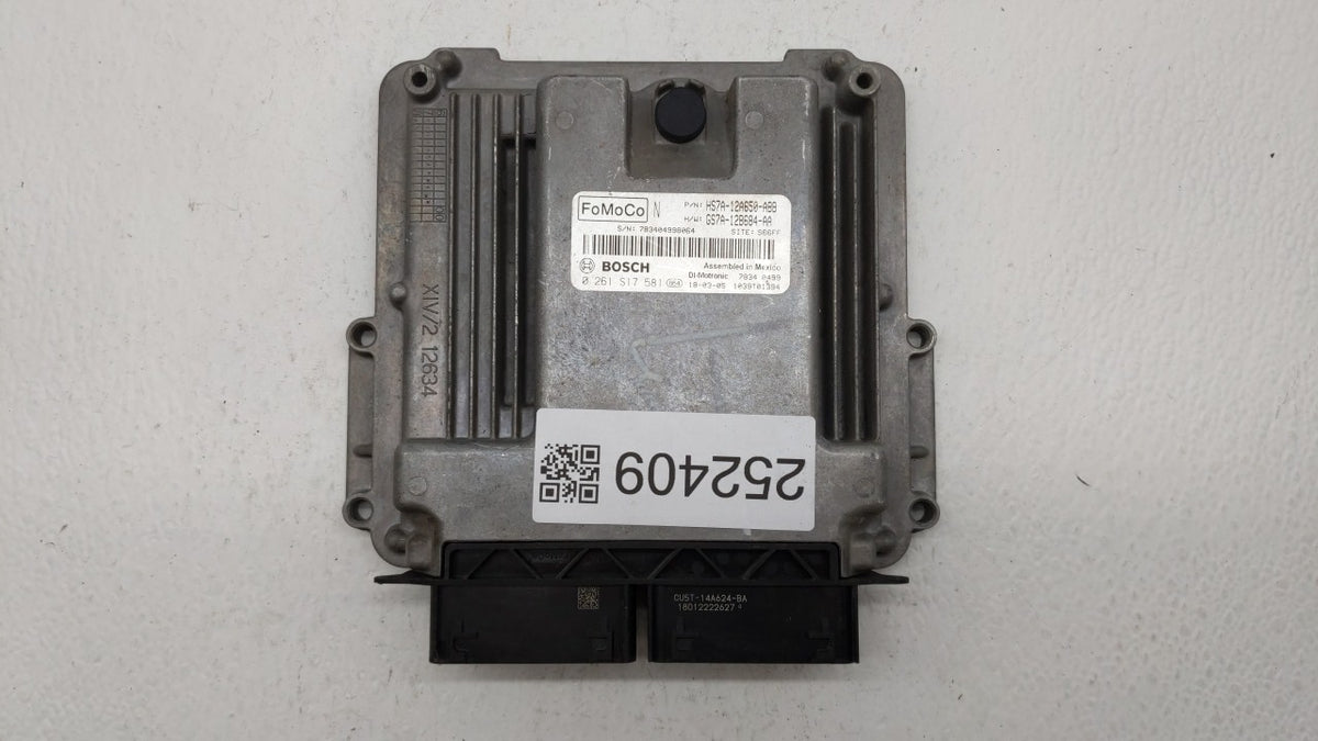 2017-2019 Ford Fusion PCM Engine Control Computer ECU ECM PCU OEM P/N:KS7A-12A650-BCA HS7A-12A650-ABB Fits 2017 2018 2019 OE