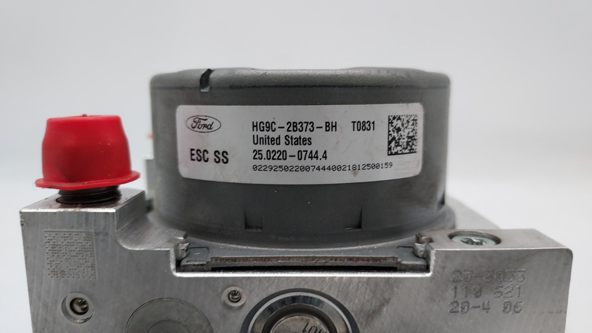 2017-2018 Ford Fusion Anti-Lock Brake ABS Pump Module Actuator OEM P/N:HG9C-2B373-BG HG9C-2C219-LG Fits Fits 2017 2018 OEM U