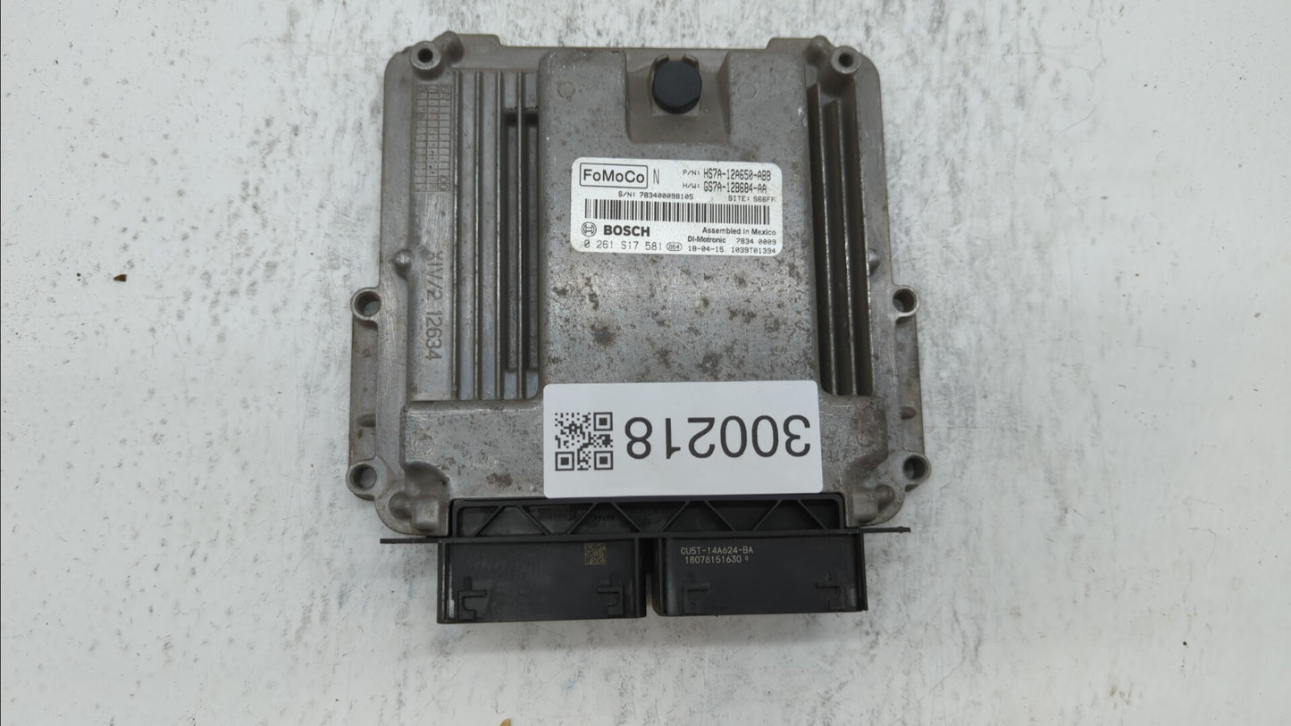 2017-2019 Ford Fusion PCM Engine Control Computer ECU ECM PCU OEM P/N:KS7A-12A650-BCA HS7A-12A650-ABB Fits Fits 2017 2018 20