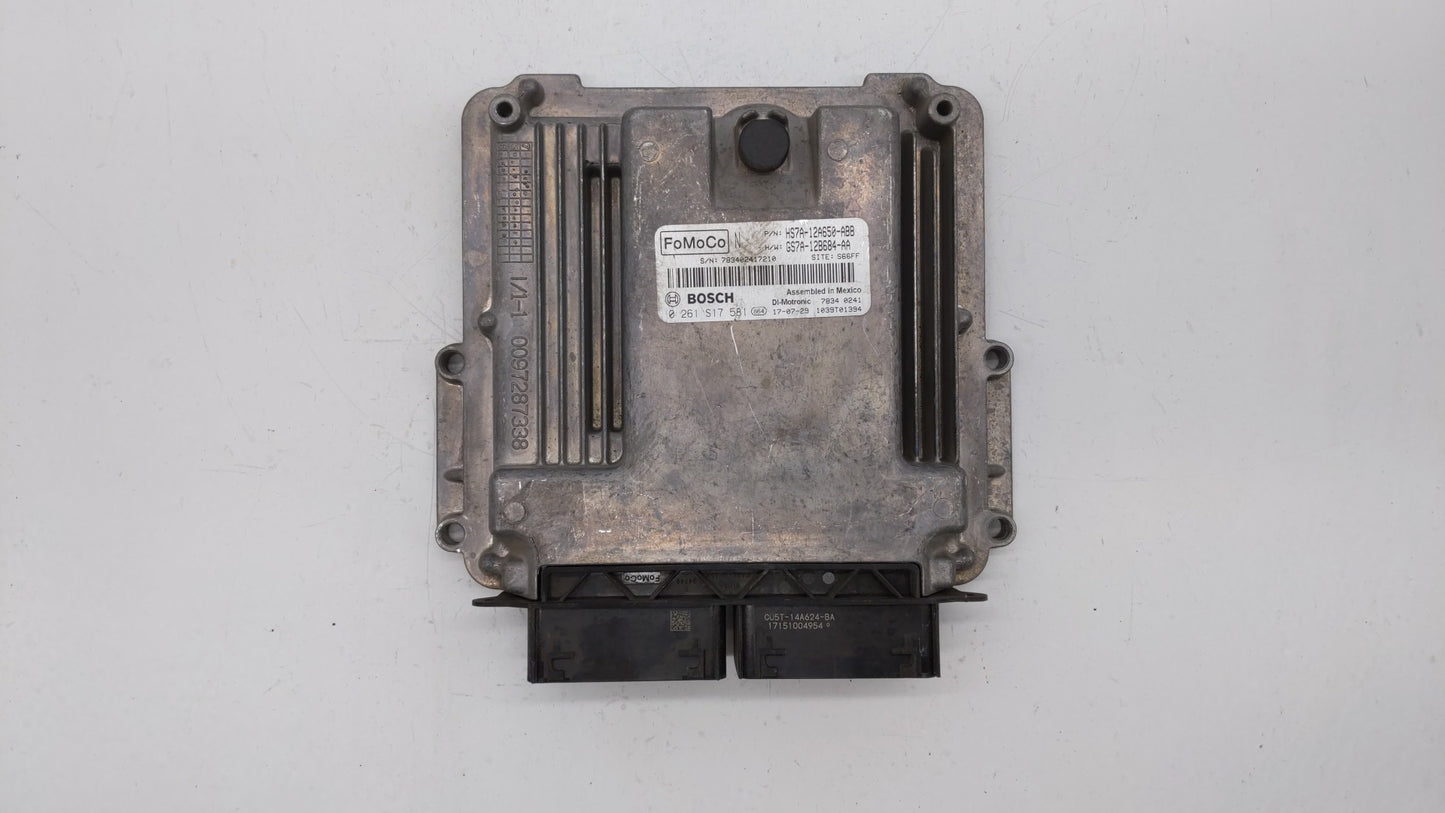 2017-2019 Ford Fusion PCM Engine Control Computer ECU ECM PCU OEM P/N:KS7A-12A650-BCA HS7A-12A650-ABB Fits Fits 2017 2018 20