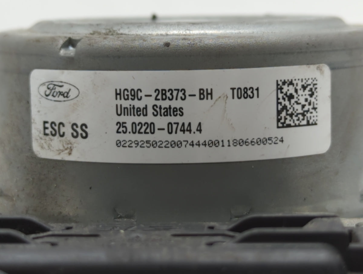 2017-2018 Ford Fusion Anti-Lock Brake ABS Pump Module Actuator OEM P/N:HG9C-2B373-BG HG9C-2C219-LG Fits Fits 2017 2018 OEM U