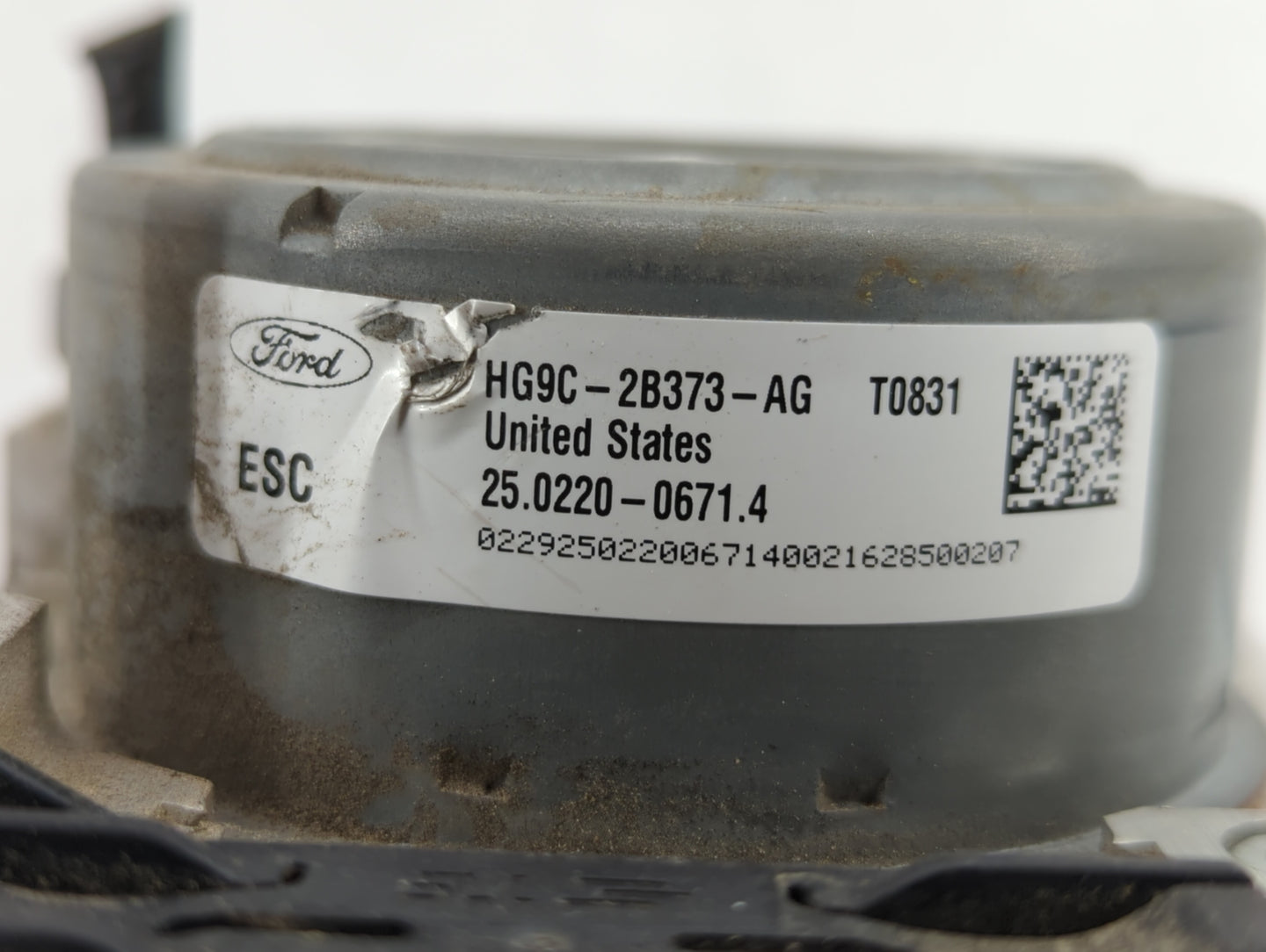 2017-2018 Ford Fusion ABS Pump Control Module Replacement P/N:HG9C-2B373-AH HG9C-2B373-CF, HG9C-2C219-MF Fits Fits 2017 2018