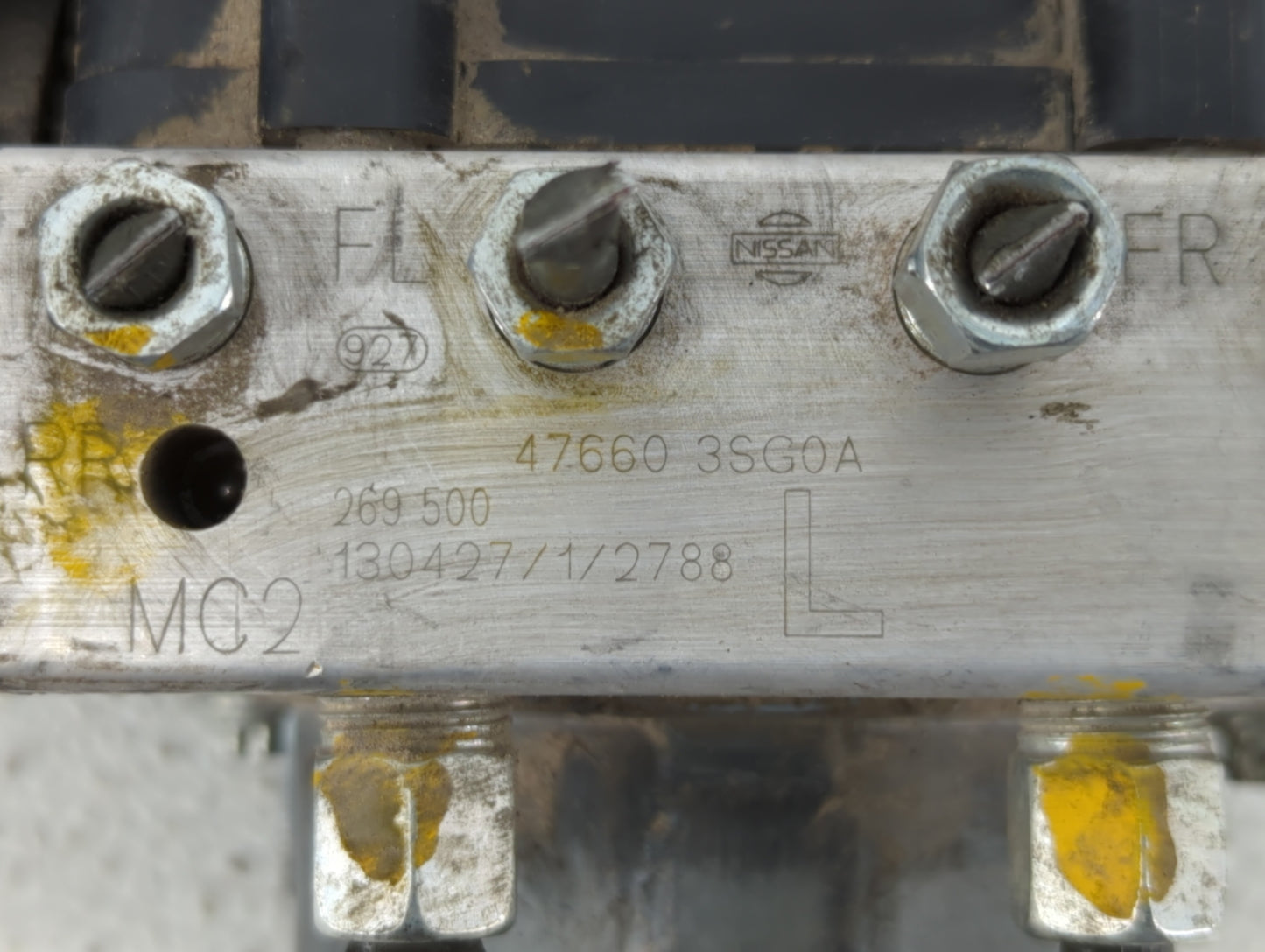 2018 Ford Fusion ABS Pump Control Module Replacement P/N:47660 3SG0A Fits OEM Used Auto Parts - Oemusedautoparts1.com