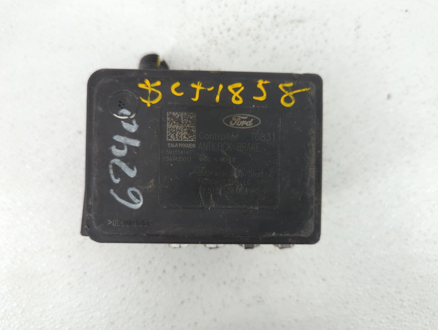 2017-2018 Ford Fusion ABS Pump Control Module Replacement P/N:HG9C-2B373-BG HG9C-2C219-LG, HG9C-2B373-BH Fits Fits 2017 2018