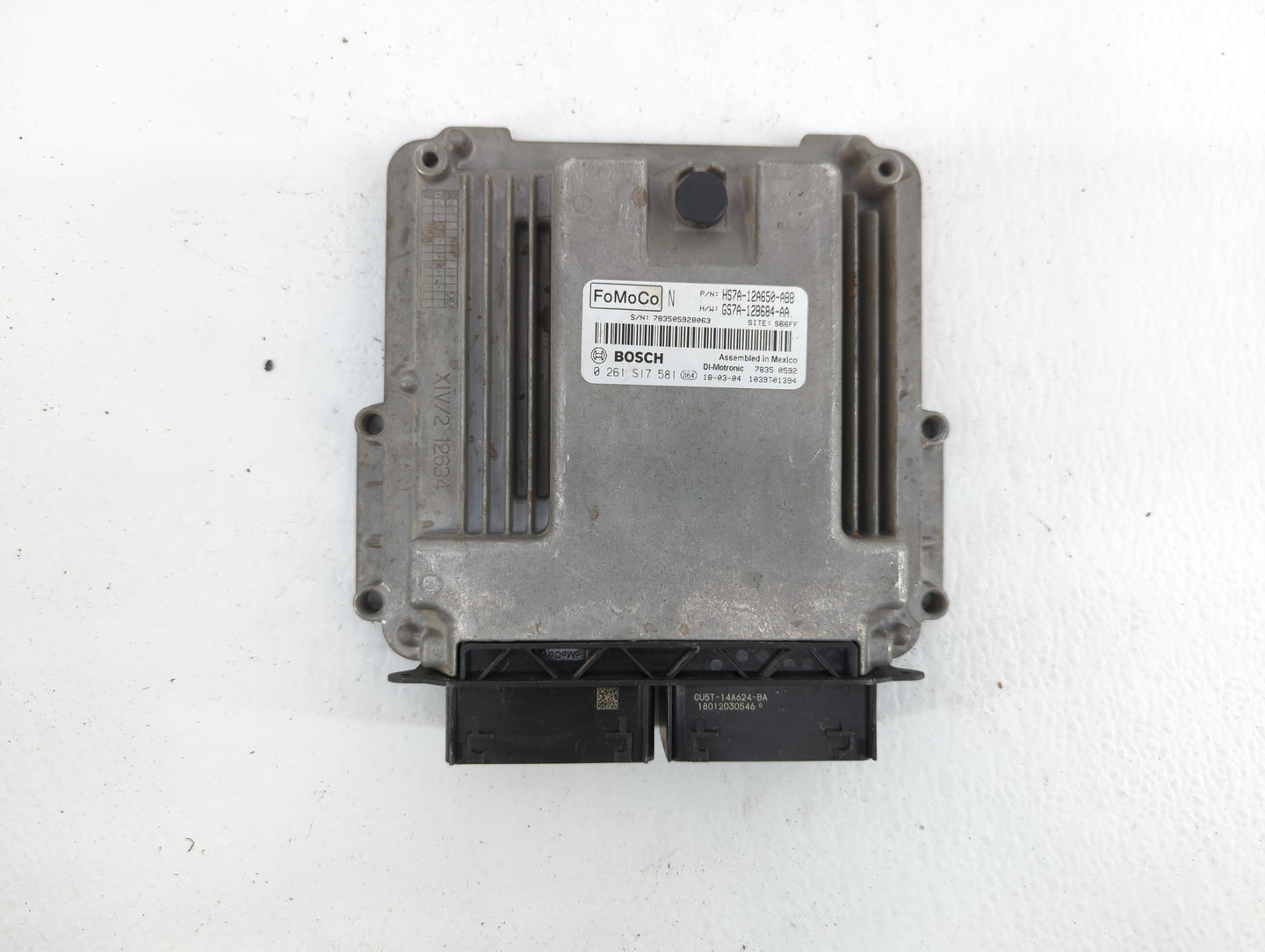 2017-2019 Ford Fusion PCM Engine Control Computer ECU ECM PCU OEM P/N:HS7A-12A650-ABB RMGS7A-12A650-AA Fits Fits 2017 2018 2