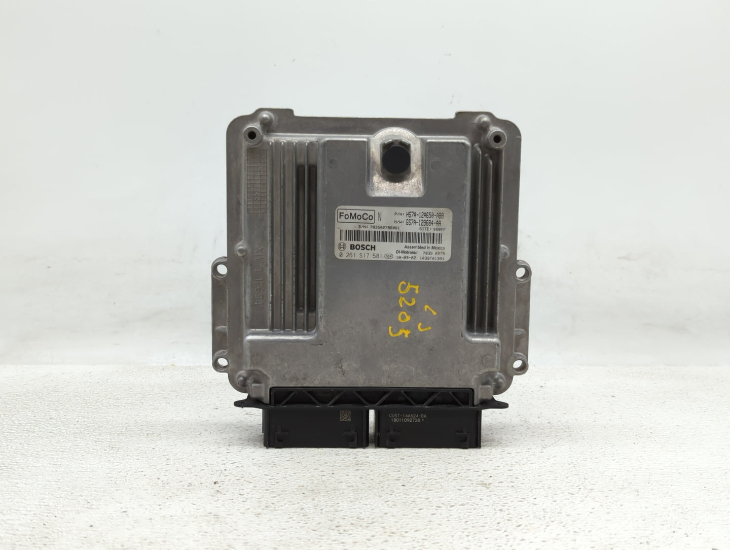 2017-2019 Ford Fusion PCM Engine Control Computer ECU ECM PCU OEM P/N:RMGS7A-12A650-AA KS7A-12A650-BCA Fits Fits 2017 2018 2