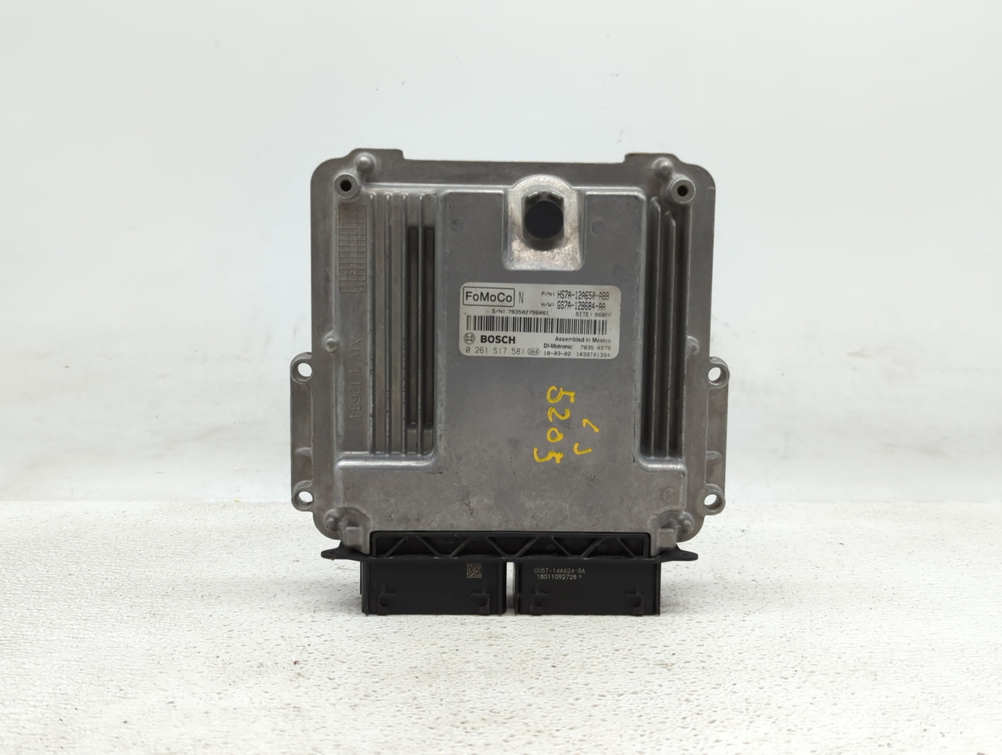 2017-2019 Ford Fusion PCM Engine Control Computer ECU ECM PCU OEM P/N:RMGS7A-12A650-AA KS7A-12A650-BCA Fits Fits 2017 2018 2