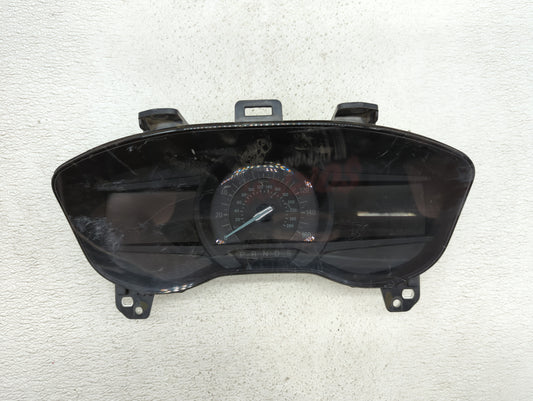 2018 Ford Fusion Instrument Cluster Speedometer Gauges P/N:JS7T-10849-GA Fits OEM Used Auto Parts - Oemusedautoparts1.com