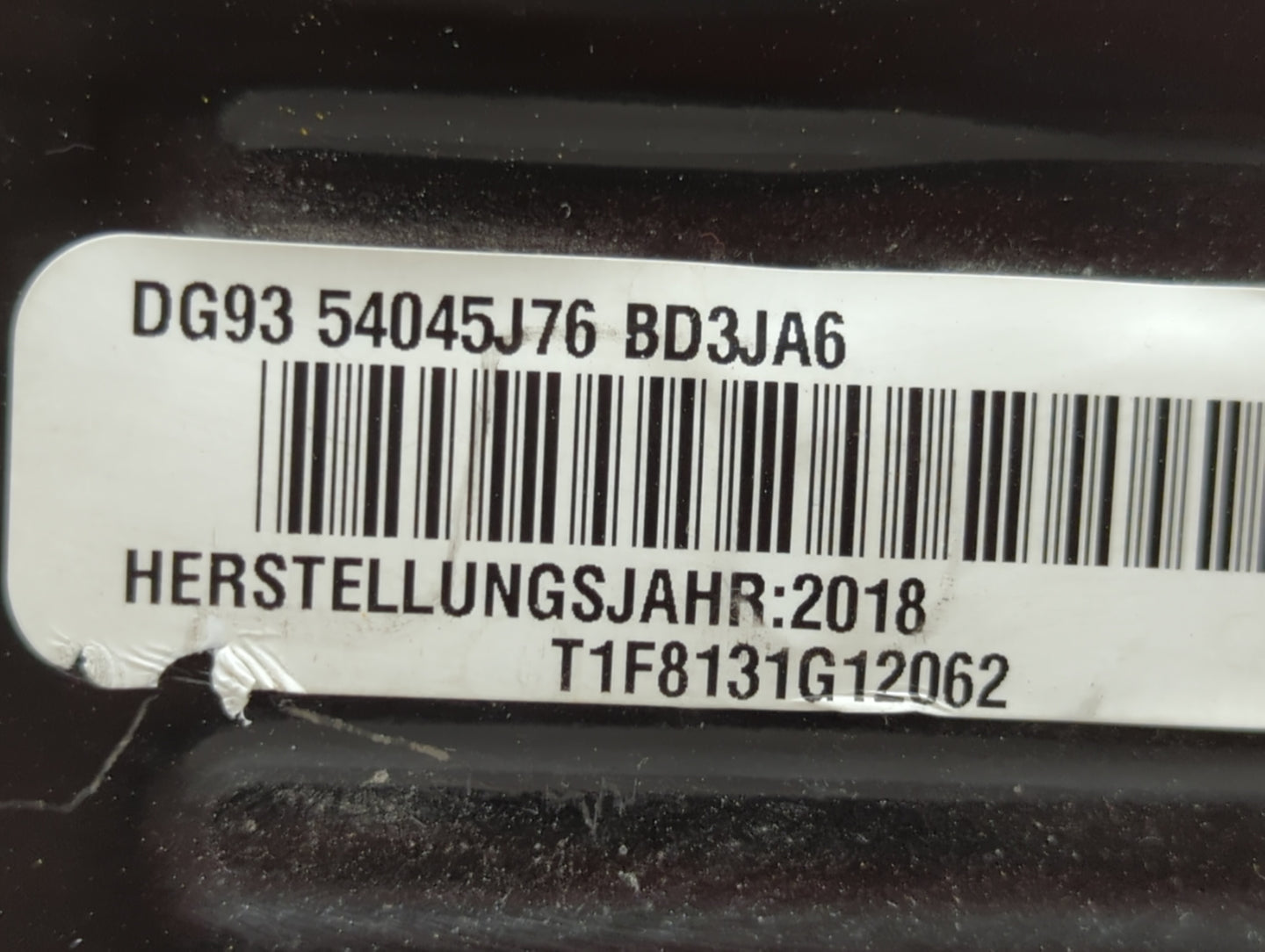 2013-2020 Ford Fusion Air Bag Passenger Right Knee OEM P/N:DG93-54045J76-BD3JA6 Fits Fits 2013 2014 2015 2016 2017 2018 2019