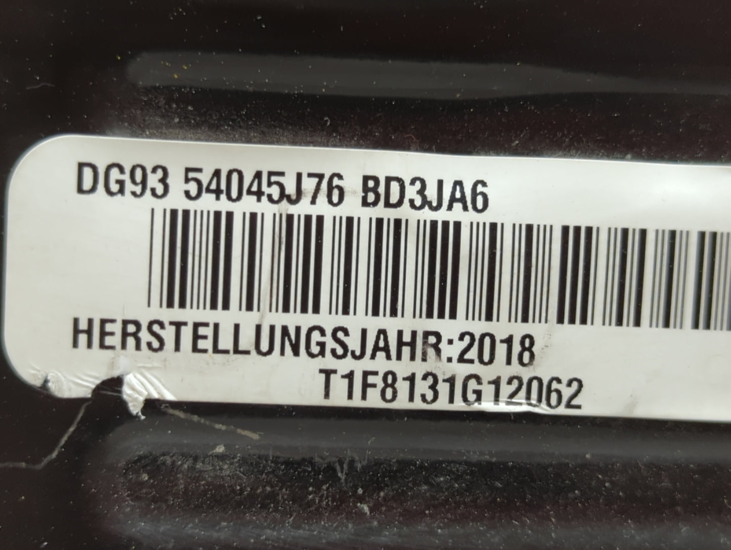 2013-2020 Ford Fusion Air Bag Passenger Right Knee OEM P/N:DG93-54045J76-BD3JA6 Fits Fits 2013 2014 2015 2016 2017 2018 2019