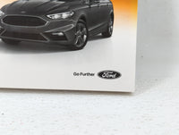 2018 Ford Fusion Owners Manual Book Guide OEM Used Auto Parts - Oemusedautoparts1.com