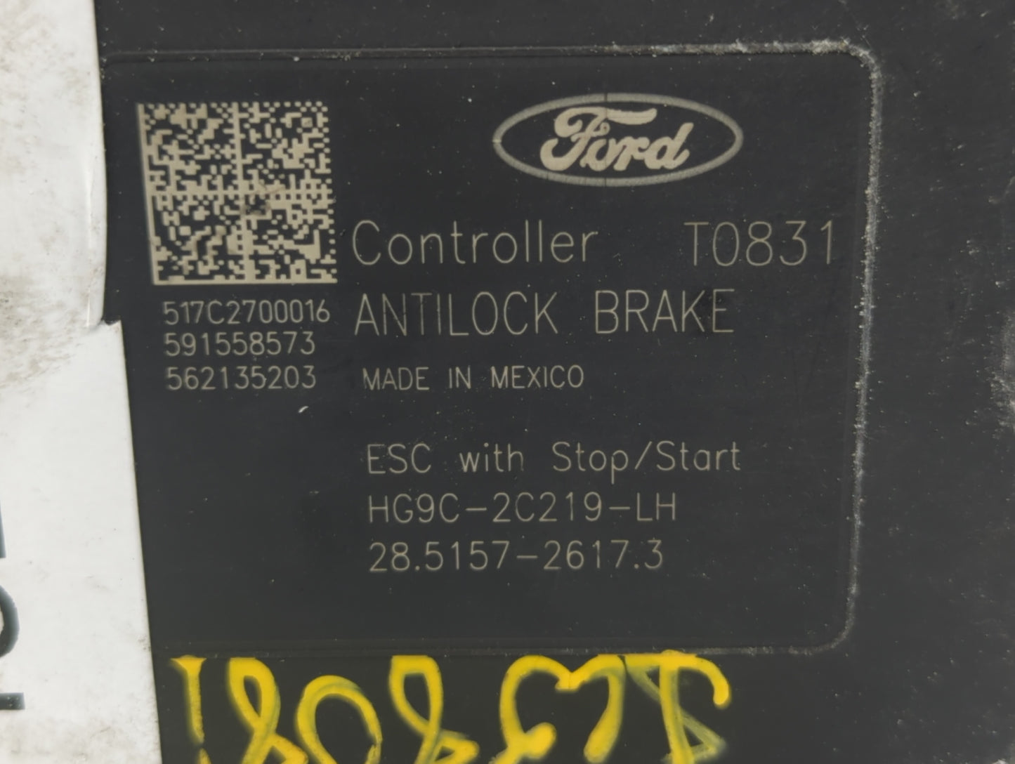 2017-2018 Ford Fusion ABS Pump Control Module Replacement P/N:HG9C-2B373-BG HG9C-2C219-LG, HG9C-2B373-BH Fits Fits 2017 2018