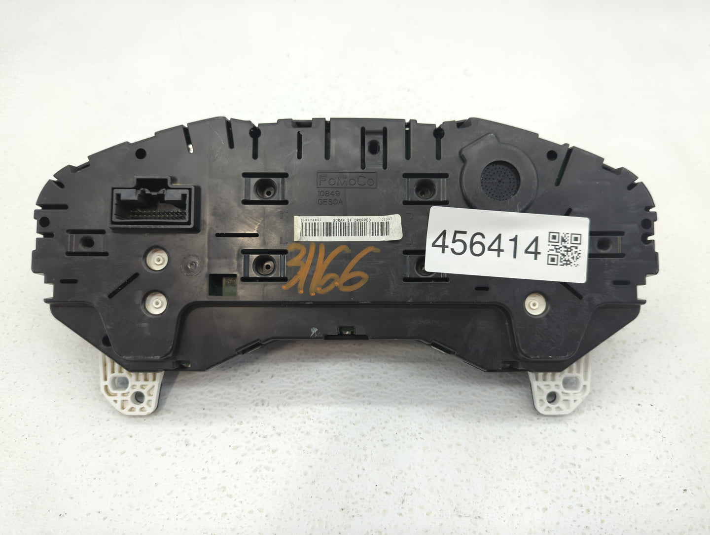 2018 Ford Fusion Instrument Cluster Speedometer Gauges P/N:JS7T-10849-AB Fits OEM Used Auto Parts - Oemusedautoparts1.com