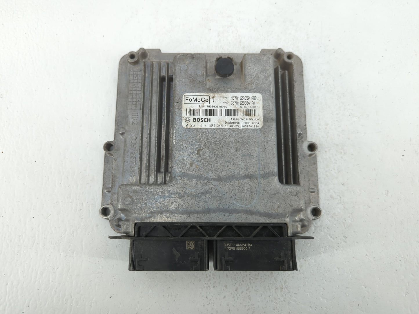 2017-2019 Ford Fusion PCM Engine Control Computer ECU ECM PCU OEM P/N:KS7A-12A650-BCA HS7A-12A650-ABB Fits Fits 2017 2018 20