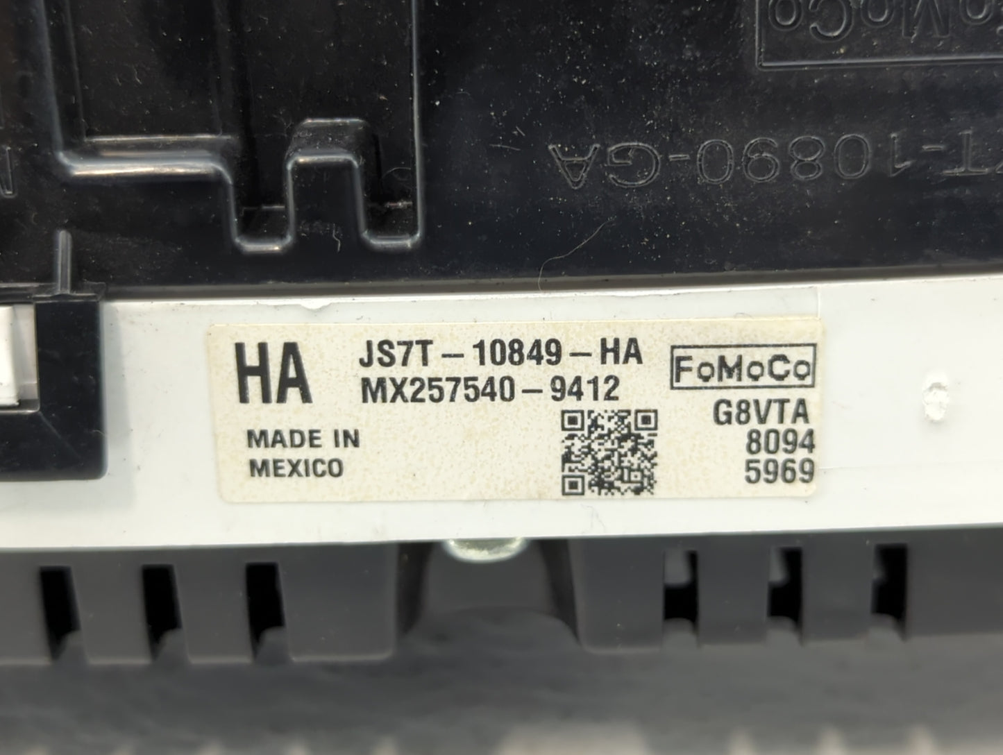 2018 Ford Fusion Instrument Cluster Speedometer Gauges P/N:JS7T-10849-HA JS7T-10849-AB Fits OEM Used Auto Parts - Oemusedaut