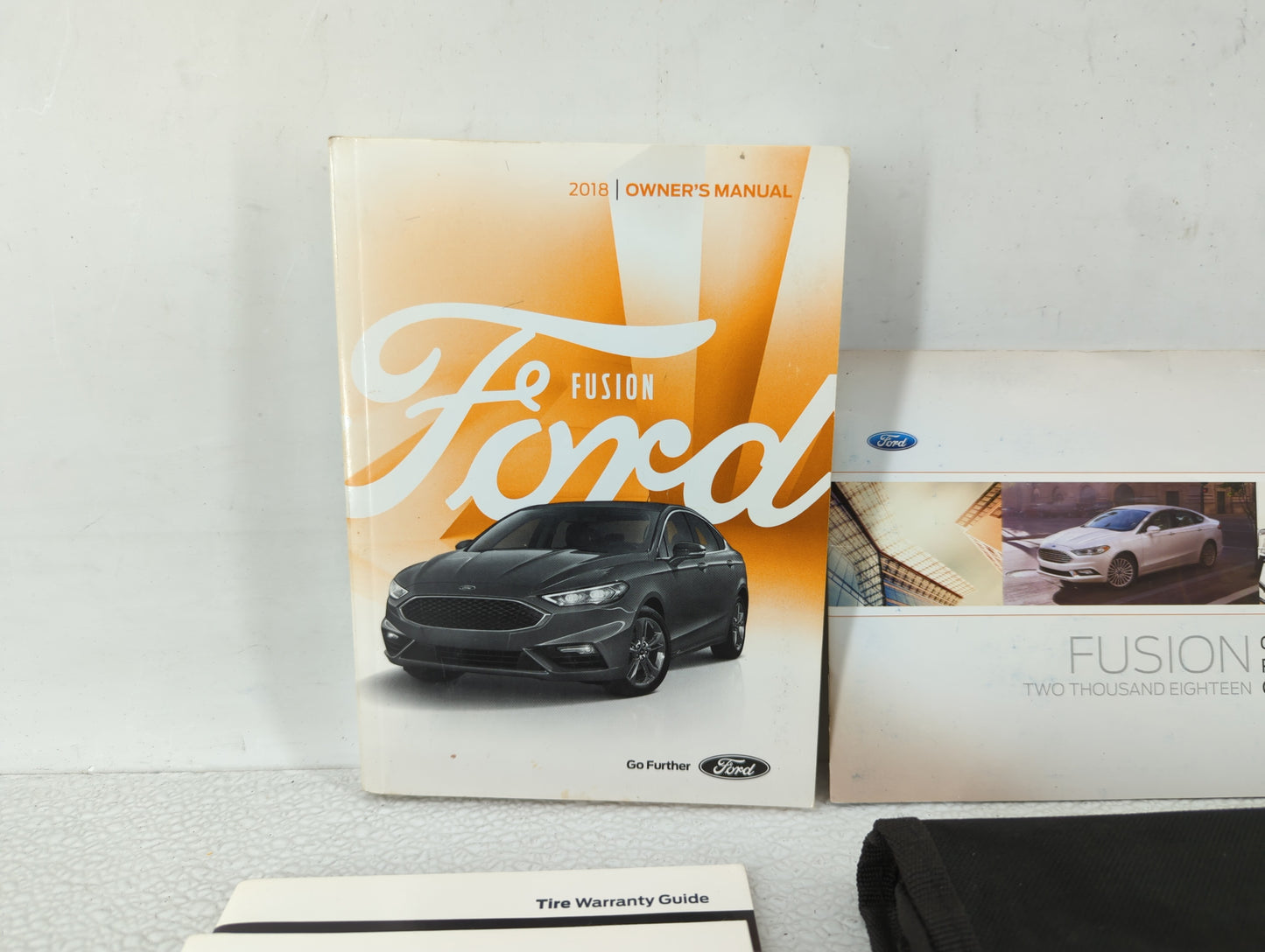 2018 Ford Fusion Owners Manual Book Guide OEM Used Auto Parts - Oemusedautoparts1.com