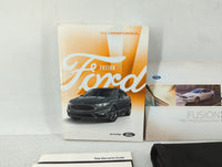 2018 Ford Fusion Owners Manual Book Guide OEM Used Auto Parts - Oemusedautoparts1.com
